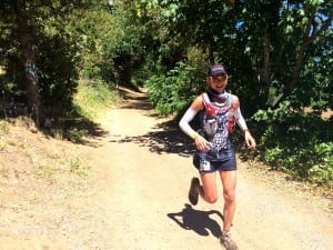 Larisa Dannis - 2014 Western States 100 - Michigan Bluff