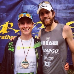 Ian Sharman - Mike Wardian - 2014 Big Sur Marathon