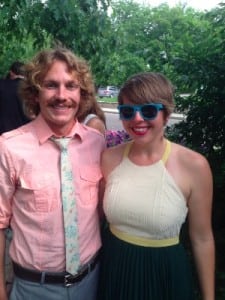 Matt Flaherty and his girlfriend, Beth