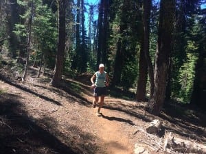 AJW in the Western States 100 high country