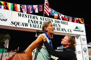 AJW and Shelly at the 2014 Western States finish
