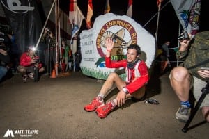 Kilian Jornet after the 2014 Hardrock 100.