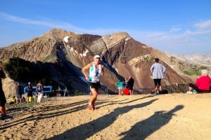 Kasie Enman - 2014 Speedgoat 50k - climb