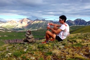 2014 Hardrock 100 - Kilian Jornet - Pitman Cascade Ridge