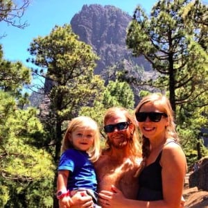 Timothy, Krista, and Tristan Olson