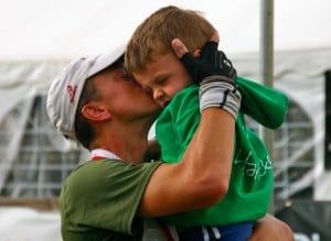 Garrett Graubins after finishing the 2011 Hardrock 100