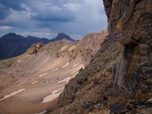 Quintessential Hardrock 100 scenery from Virginius Pass
