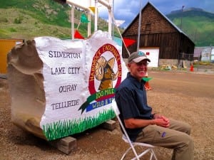 David Horton in front of the Hardrock in 2012