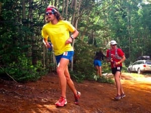 Joe Grant and Dakota Jones racing the 2012 Hardrock 100