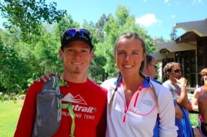 Stephanie Howe and Max King - 2014 Western States 100 - pre-race