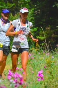 Stephanie Howe - 2014 Western States 100 - after Foresthill