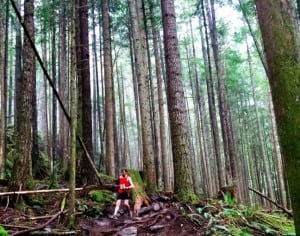 Ed McCarthy - 2014 Squamish 50 ile third place