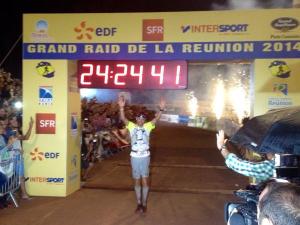 Francois D'Haene - 2014 Diagonale des Fous champion