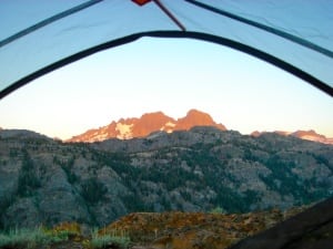 Meghan Hicks - PCT campsite