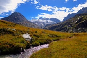2014 Tor des Geants - descent to Planaval