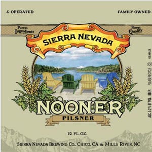 Sierra Nevada Brewing Company Nooner Pilsner