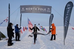 Michael Wardian wins the 2014 North Pole Marathon