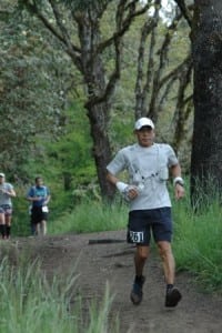 Glenn Tachiyama running