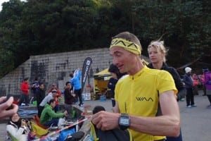 Antoine Guillon, 2015 Vibram Hong Kong 100k third place