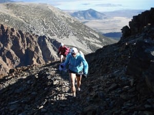 Ansel Adams Wilderness trekking poles trail runners