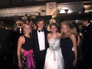 Ford Smith at his sister's debutante ball