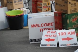 2015 Tarawera Ultramarathon supplies