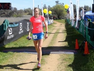 Stephanie Howe - 2015 Way Too Cool 50k second place