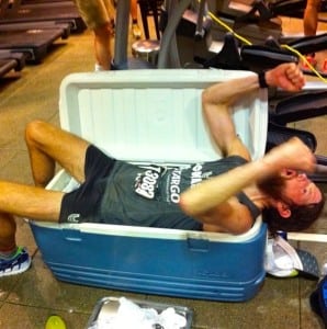 Michael Wardian - 50k treadmill world record