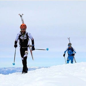 Rob Krar and Mike Foote - 2015 Power of Four Ski Mountaineering Race