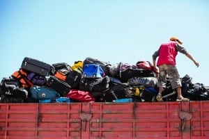 ©K.Kortebein-Luggage at check-in