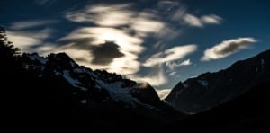 The night sky while camping at La Tetera