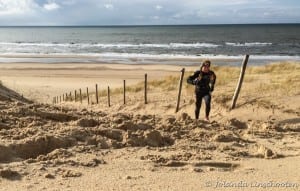 Jolanda Linschooten beach training