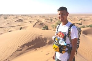 Samir Akhdar - 2015 Marathon des Sables training