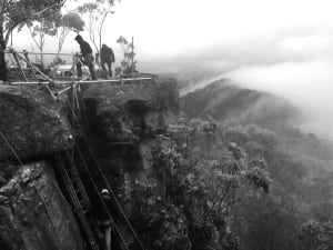 The North Face 100k Australia - Tarros Ladder installation