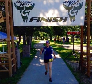 Mallory Richard - 2015 Black Hills 100 Mile champion