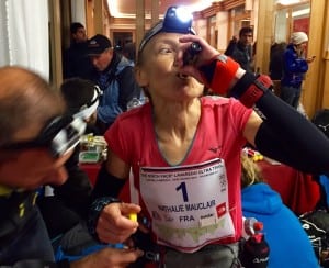 Nathalie Mauclair - 2015 Lavaredo Ultra Trail second place