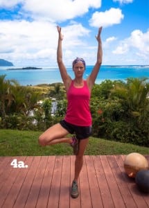 Yoga for Trail Runners - Tree Pose 4a