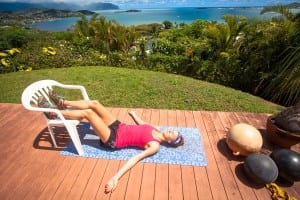 Yoga for Trail Runners - Legs Up the Wall Pose