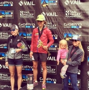 Women's 2015 Vail Pass Half podium
