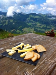 Bluto - cheese and bread with a view