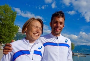 Nathalie Mauclair and Sylvain Court - 2015 IAU Trail World Championships