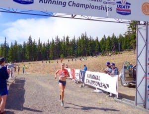 Kimber Mattox - 2015 US Mountain Running Championships third place
