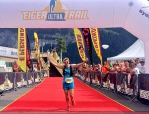 Andrea Huser - 2015 Eiger Ultra Trail second place
