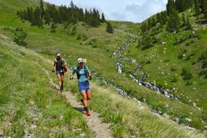 Anna Frost - 2015 Hardrock 100 - Grouse Gulch