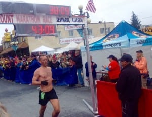 Jim Shine - 2015 Mount Marathon Race third place