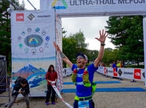 Jeff Browning - 2015 Ultra-Trail Mount Fuji third place