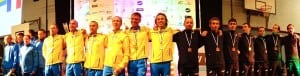 2015 IAU 100k World Championships - mens team podium