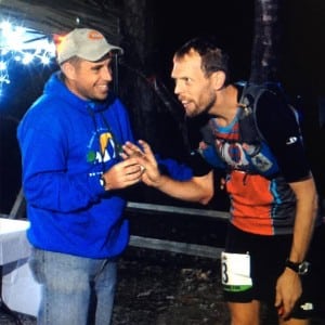 Johan Borjesson - 2015 Uwharrie 100 Mile Trail Run champion - by Uwharrie 100 Mile Trail Run