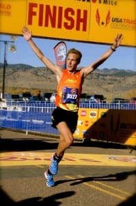 Andy Wacker - 2012 half marathon win