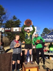 Men's podium, by Lookout Mountain 50 Mile